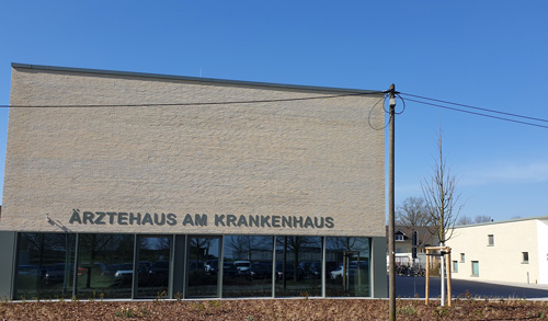 Unsere Praxis im Ärztehaus am Krankenhaus